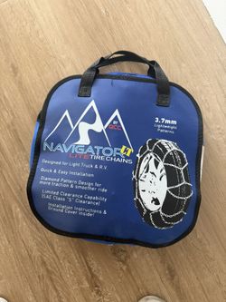 QCC Navigator Truck RV Diamond Pattern 3.7mm Tire Chains