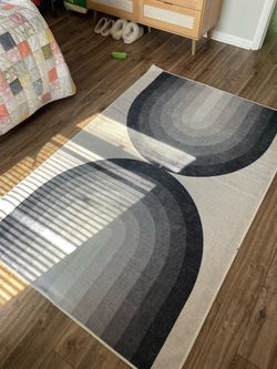 Ruggable B&W rug