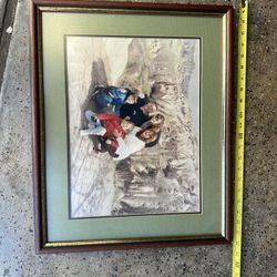 Large Decorative Picture Frame – Glass – Wall Ready 🖼️