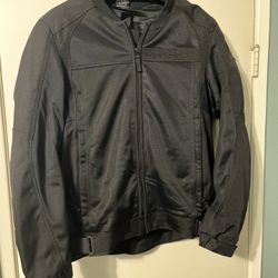 Alpinestars Motorcycle Jacket Triple Black Size XXL 