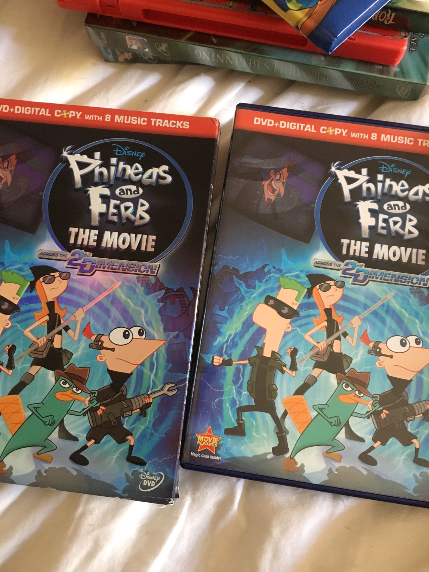 DVD & Digital Disney’s Phineas and Ferb the movie Like New