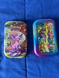 (NO PACKS) Pokemon Prismatic Evolutions Espeon Mini tin