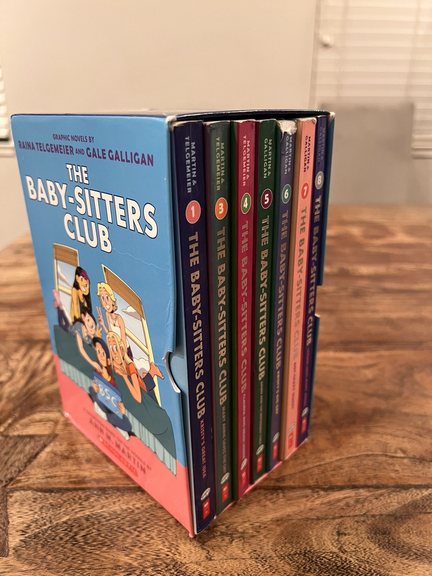 The Baby-Sitters Club Graphix Series Box Set, 1, 3-8, used