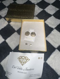 Gold Nugget earrings
