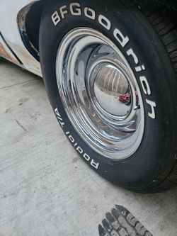Chrome rally wheels