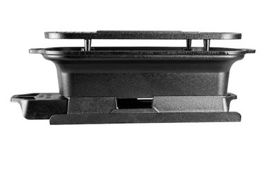 Lodge Cast Iron Sportsman’s Pro Black Portable Charcoal Grill