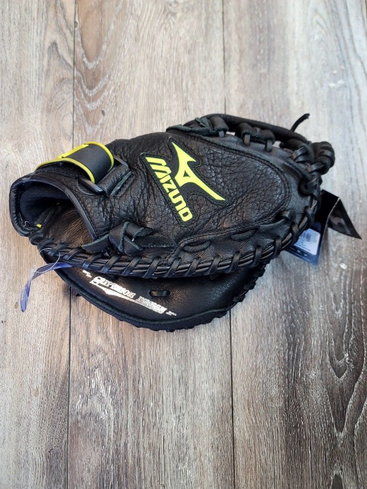 Mizuno GXS101 Black Adjustable 32.50" Youth Softball Glove Catchers Left Hand (BRAND NEW)