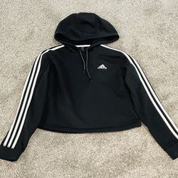 Adidas Size S Black And White Classic Sweater