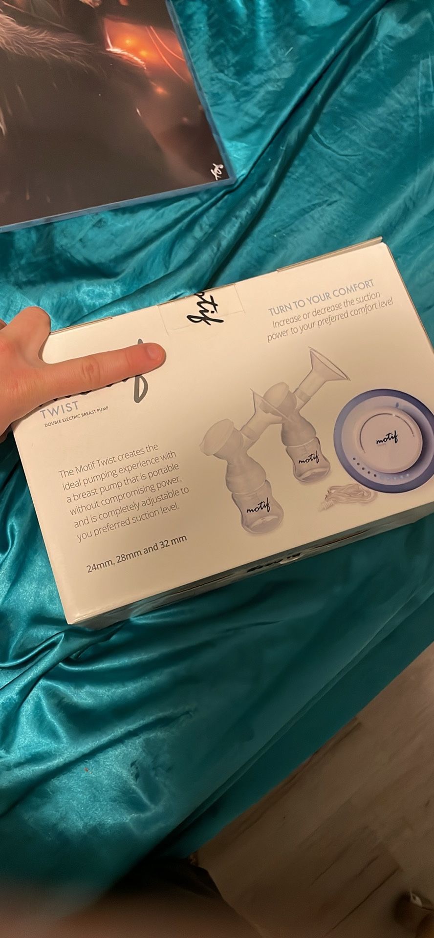 Breast Pump Electronic W Pump Bras