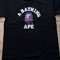 bape shirt small-large 