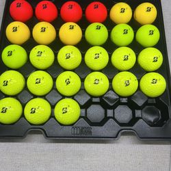 Bridgestone Colored Golf Balls Each Dozen For $10