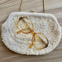 Vintage Granny Grandma Fancy Hand Purse Halloween Dress Up Costume