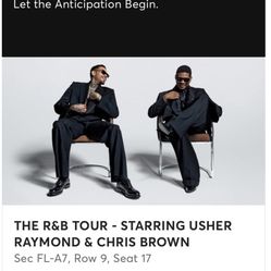 R& B Tour (one Ticket + Park Wiz Parking) Fri 9/25