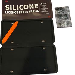 Silicone License Plates Front And Back (2 Plates)