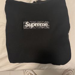 Supreme Bandana Box logo Hoodie 