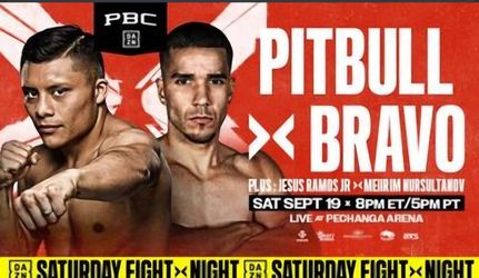 Pitbull Cruz vs Bravo 2 Tickets 9/19
