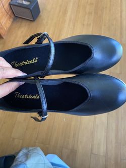 Theatricals Adult Slide Buckle Tap Shoes Size 5.5