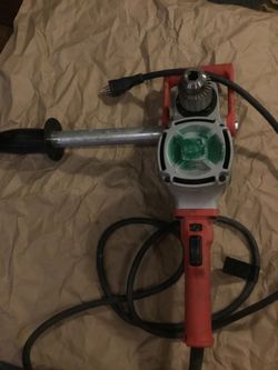 Milwaukee hole hawg drill