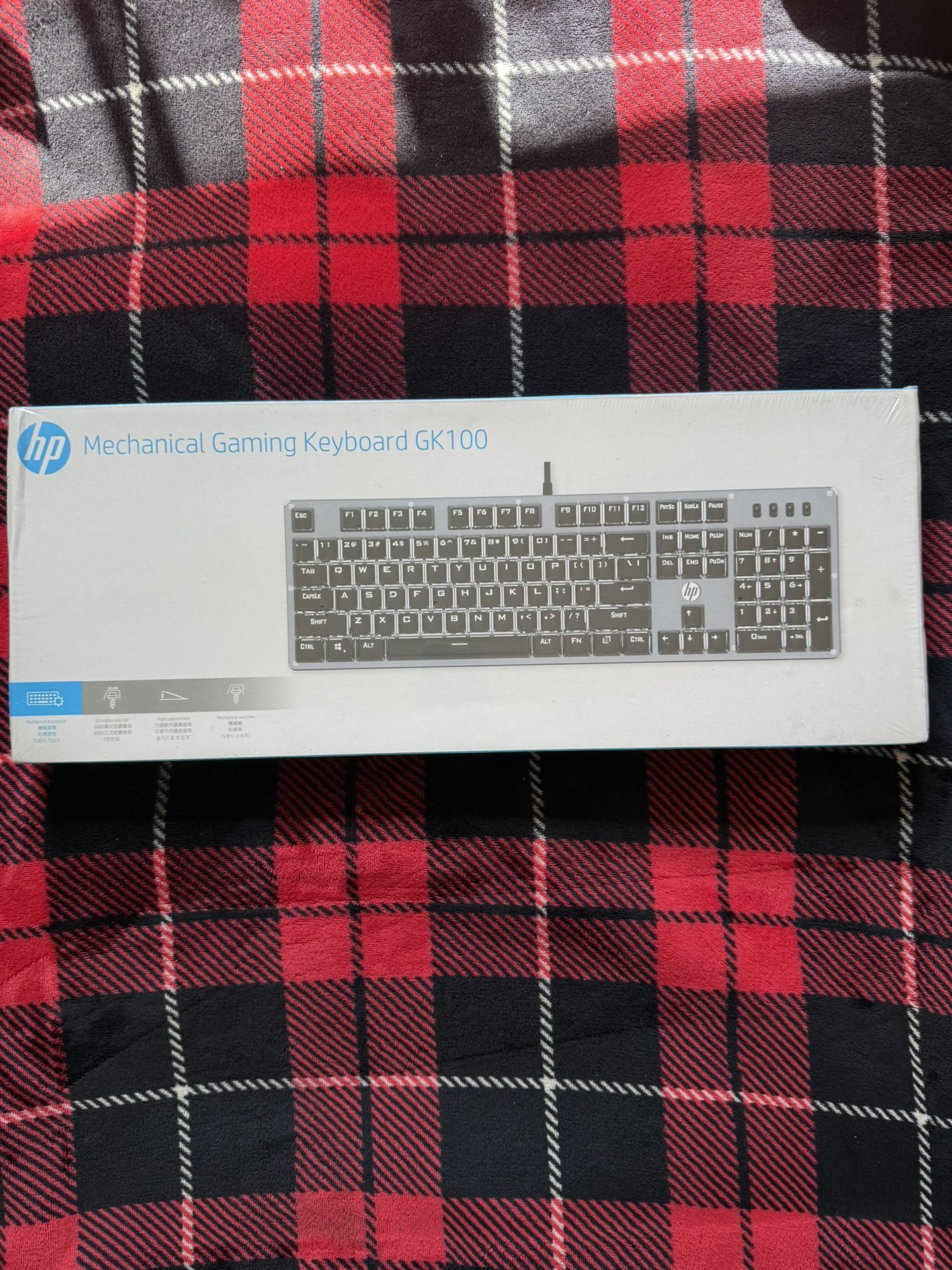 Hp Mechanical Gaming Keyboard GK100