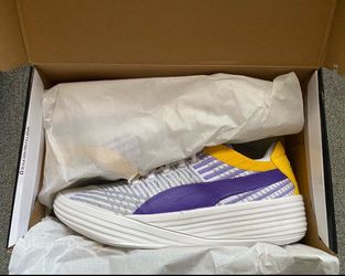 LA Lakers * Puma Clyde All-Pro Coast 2 Coast * size Men’s 10, with Box