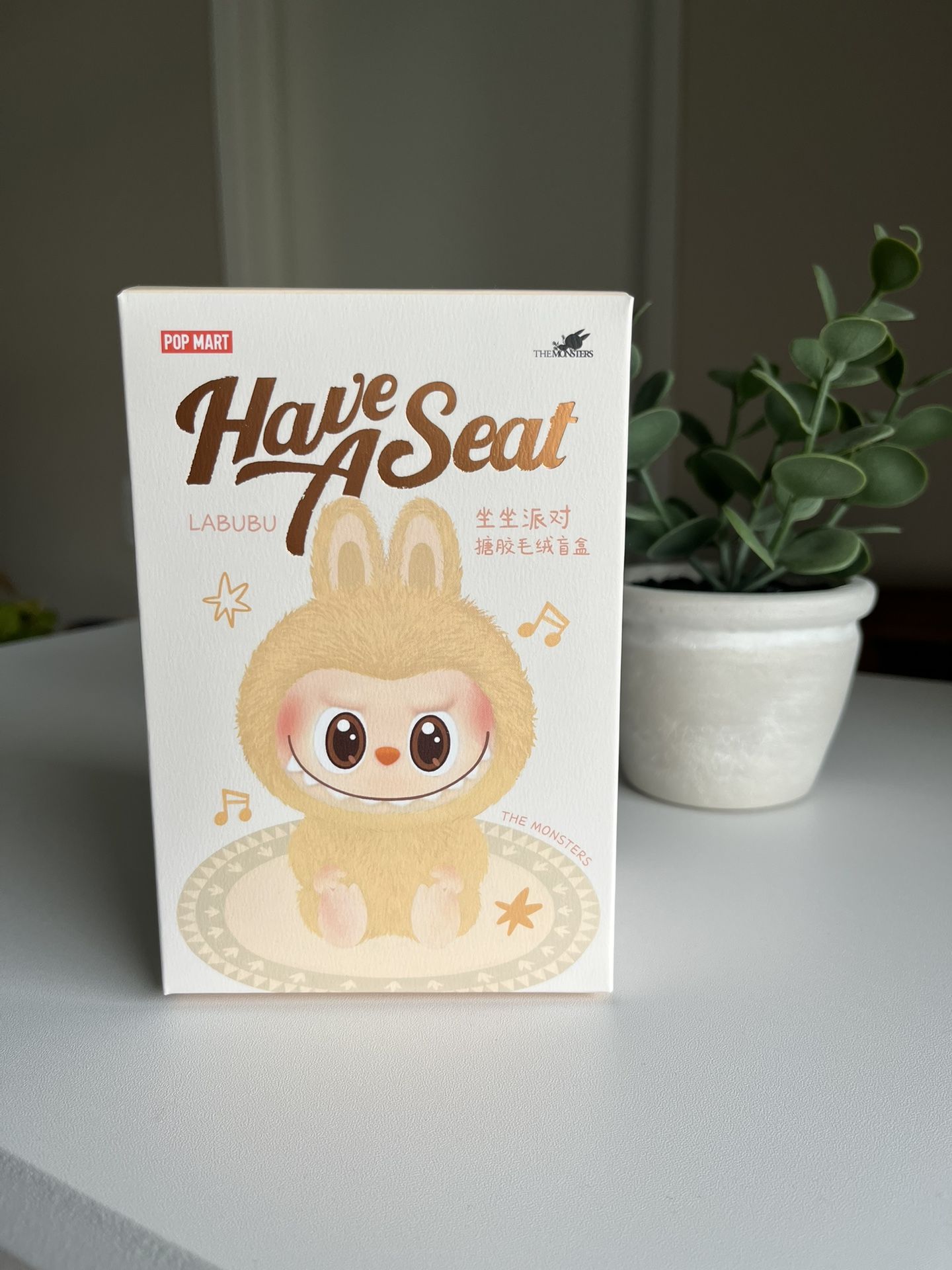 Authentic Pop Mart Labubu “Have A Seat”