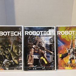 BRAND NEW Robotech: The Macross Saga Vol 3, 5 & 6 (3DVD)
