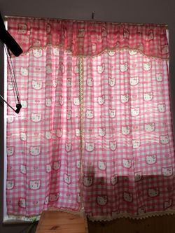 Hello kitty curtain