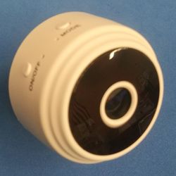 AT-9 White Mini Surveillance Camera 
