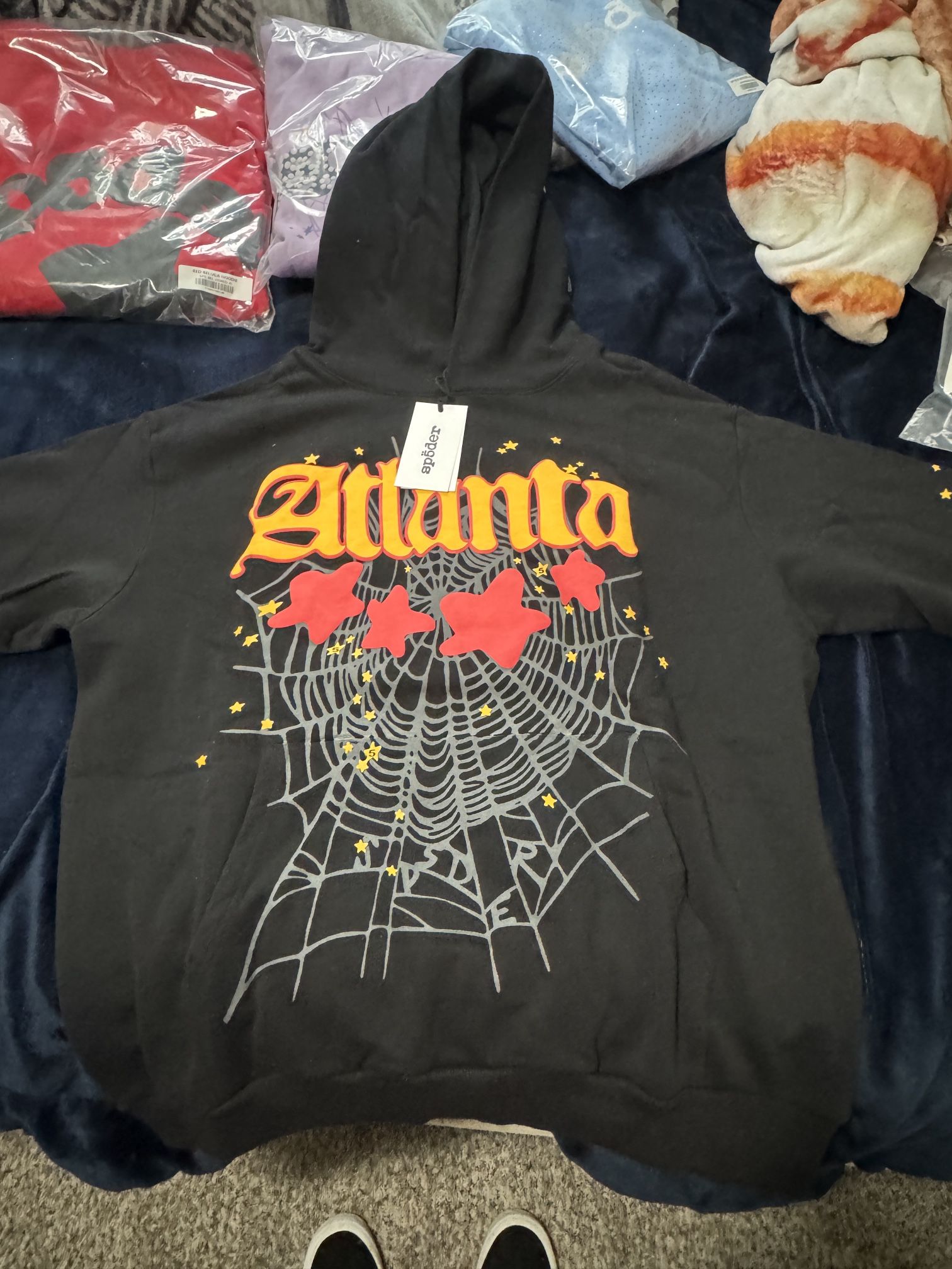 sp5der Atlanta Stars Hoodie