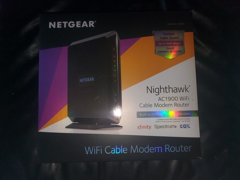 Netgear Nighthawk AC1900 Modem Router