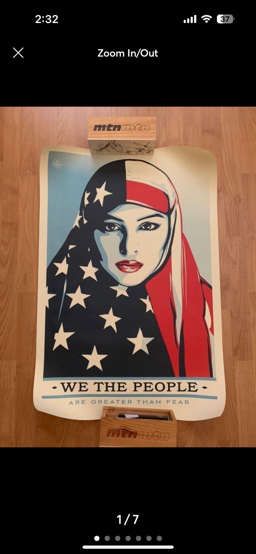 OBEY Women’s March Original poster