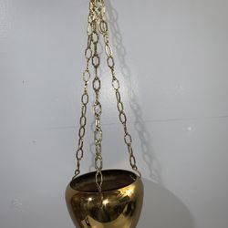 Hanging Planter With Chain 