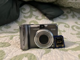 Canon PowerShot A620 7.1MP Digital Camera - Silver