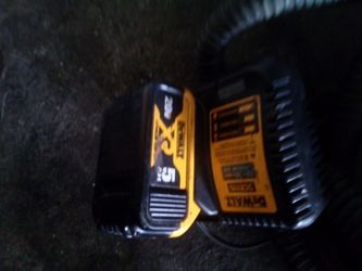 DeWalt battery and charger