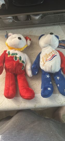 Limited treasure treasure bears beanie babies