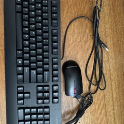 Lenovo Keyboard And Optical Laser Mouse