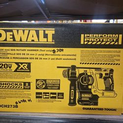 Dewalt 20v Max XR 1" Sds Rotary Hammer Tool Only 