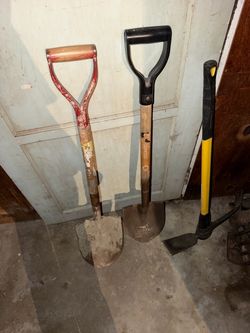 Shovels and Two Anvil Picks
