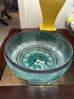 Fine Art Glass Bowl