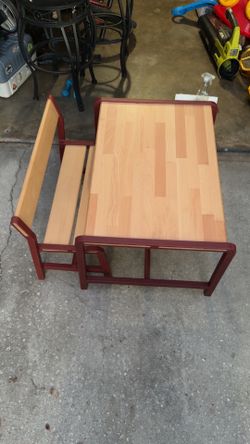 Ikea Ypperlig children's bench and table set