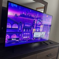 43-inch LED LCD television with a 1080p resolution. 