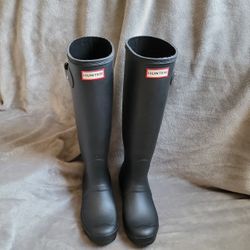 Hunter Womens Tall Boots, Size 8