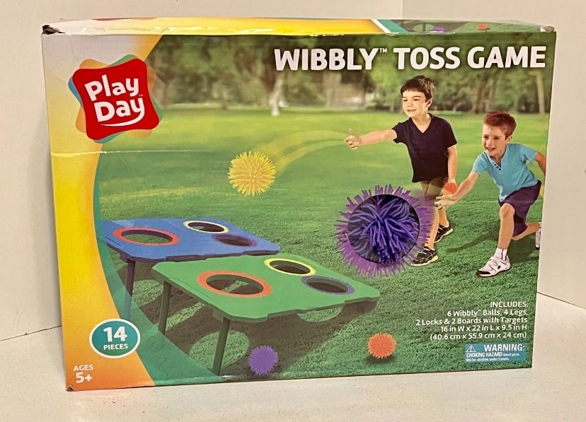 The Play Day Wibbly Toss Game OBO Brand New In Unopened Box