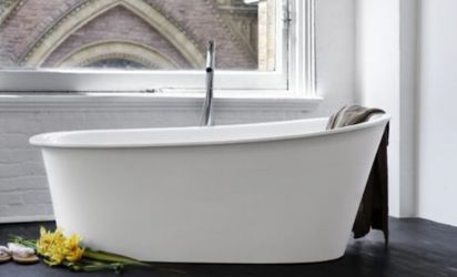 Wet Style BTP01-R-PC Tulip Bath 64 X 34 X 25 - Fs - Built In Pc O/F Drain