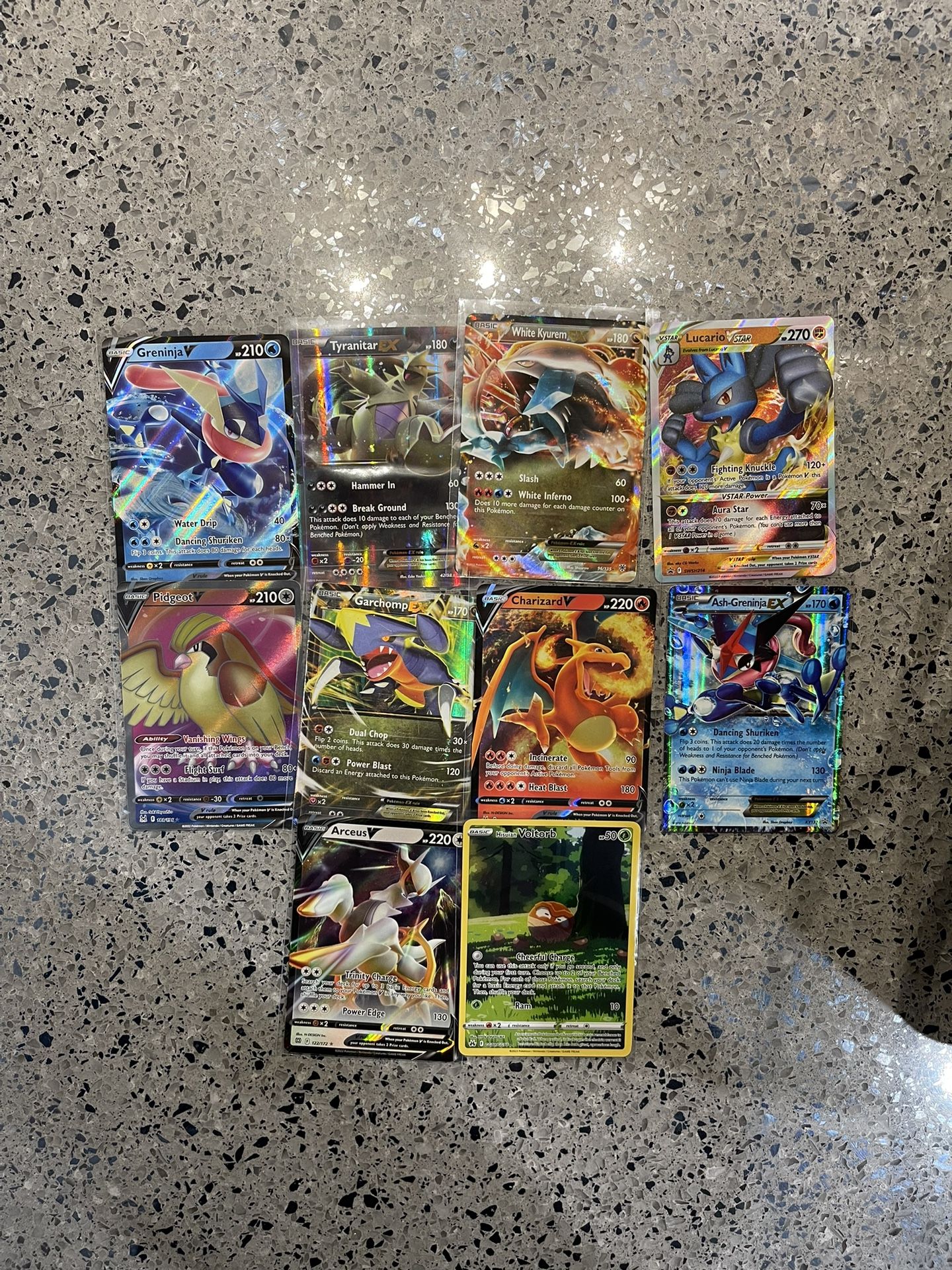Pokemon Card collection total 10 cards