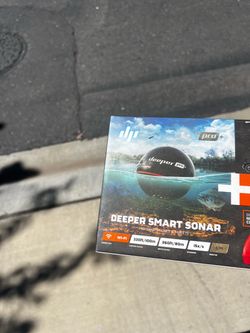 Fishing sonar from shore