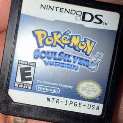 Authentic Copy Of Pokémon Soul Silver