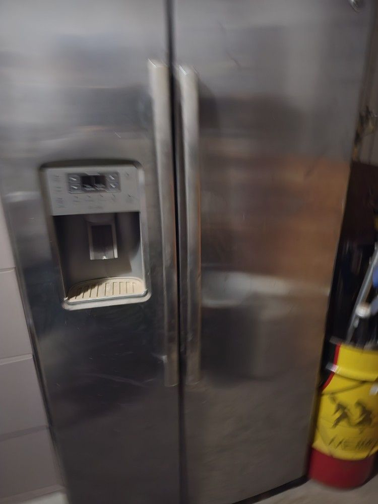 Ge Fridge Moved With Inlaws