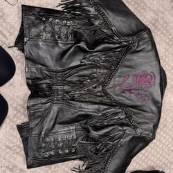 Leather riding jacket (women’s)
