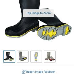 SERVUS STEELE TOE RAIN BOOTS